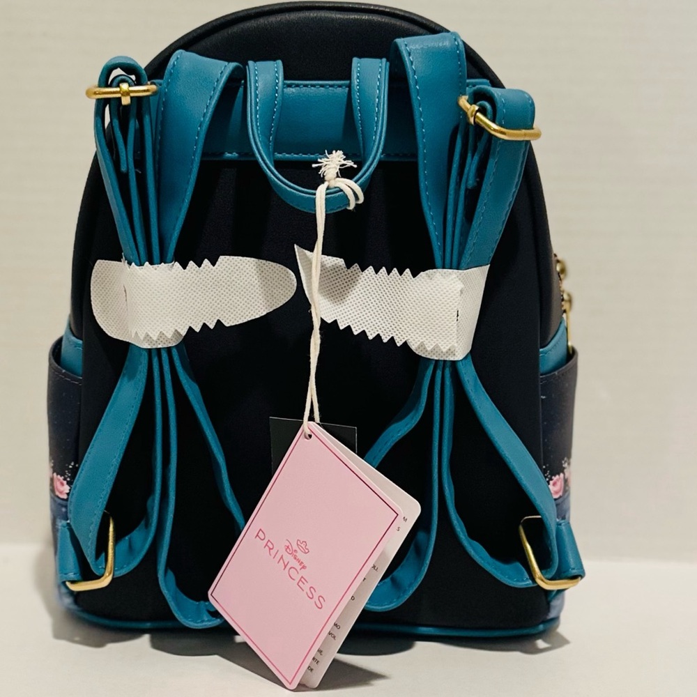 Loungefly Disney Cinderella Backpack - Blue and White - Picture 3 of 6
